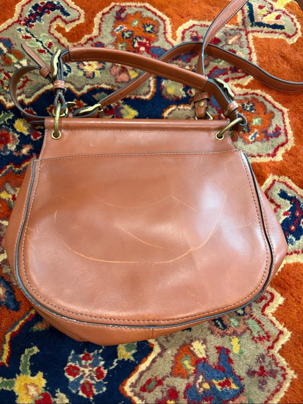 VINTAGE COACH WILLIS LEGACY PURSE